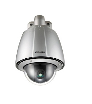三星 1/4" 4CIF 30x寬動態網絡室外快球攝像機  SNP-3301HP